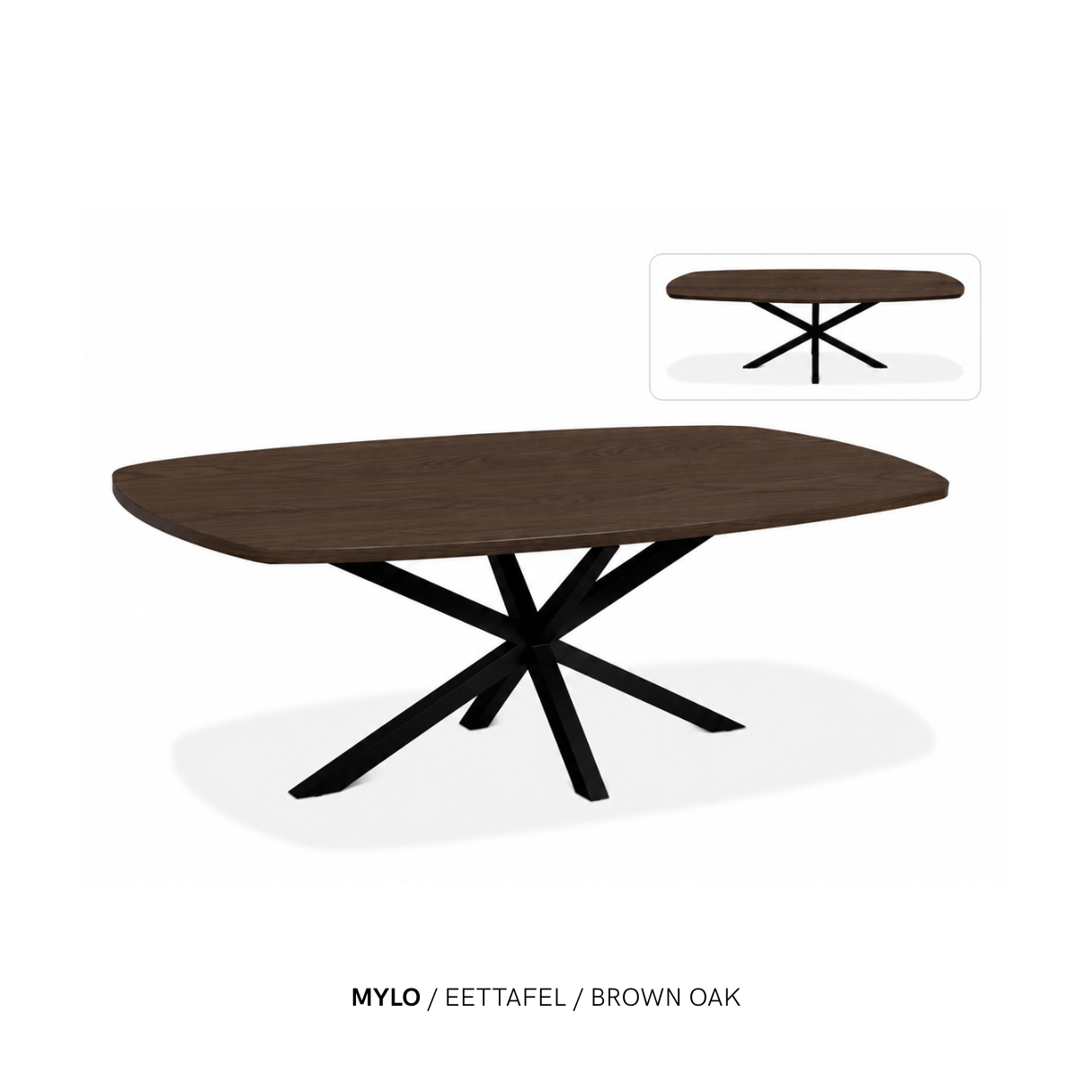 Eettafel “Mylo” | Ovaal & Uitschuifbaar
