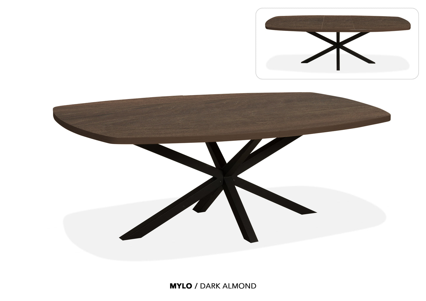 Eettafel “Mylo” | Ovaal & Uitschuifbaar