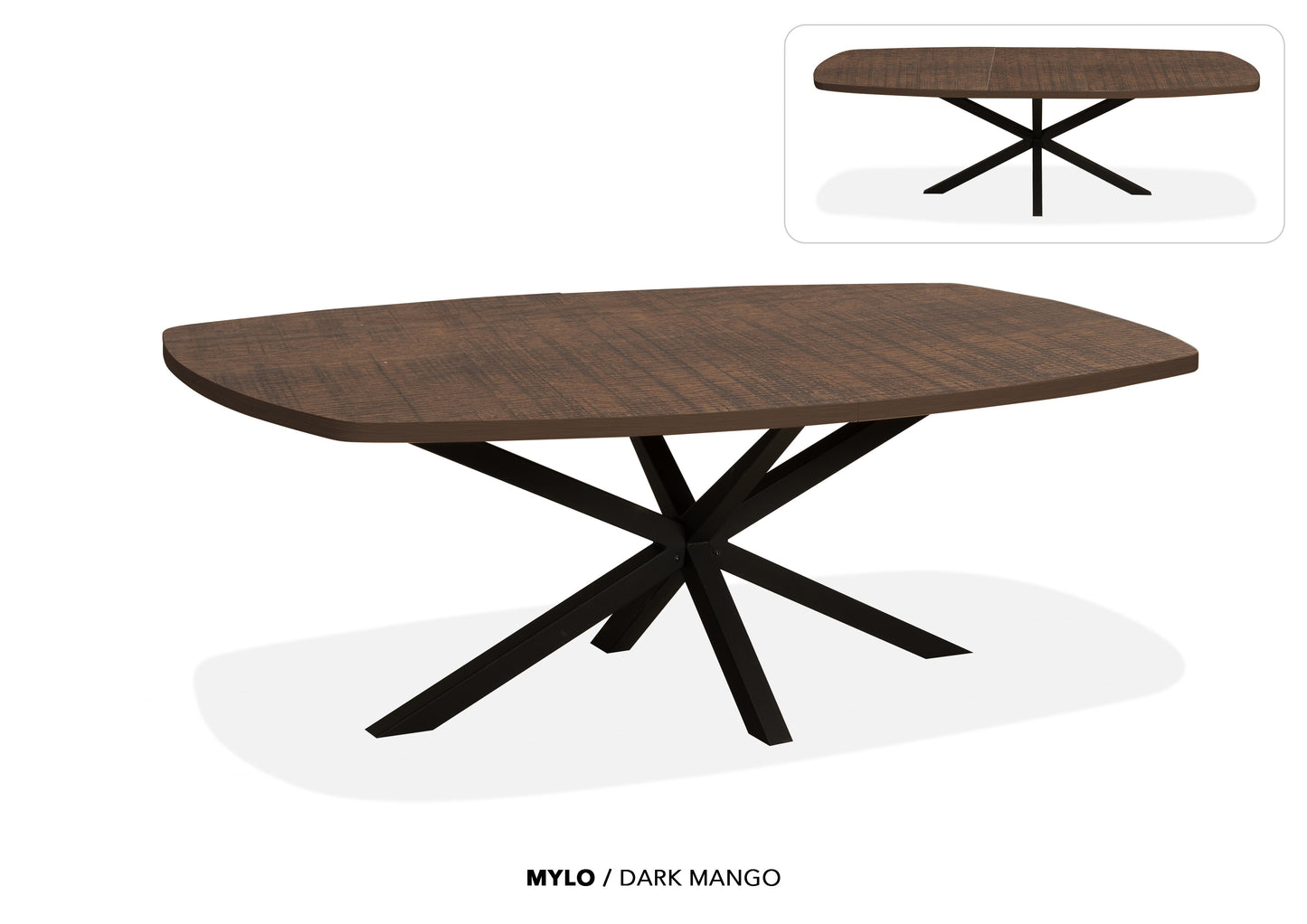 Eettafel “Mylo” | Ovaal & Uitschuifbaar