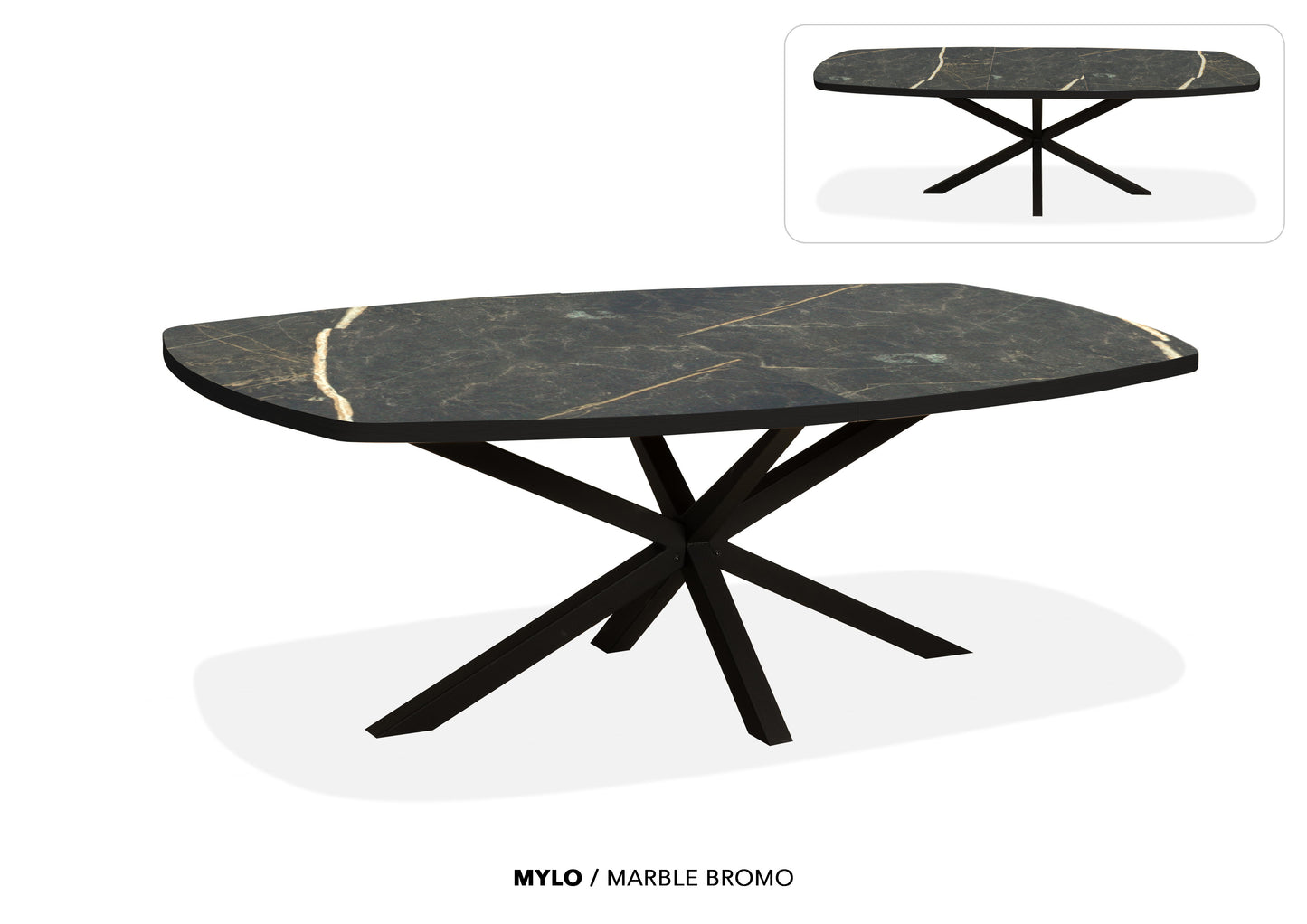 Eettafel “Mylo” | Ovaal & Uitschuifbaar