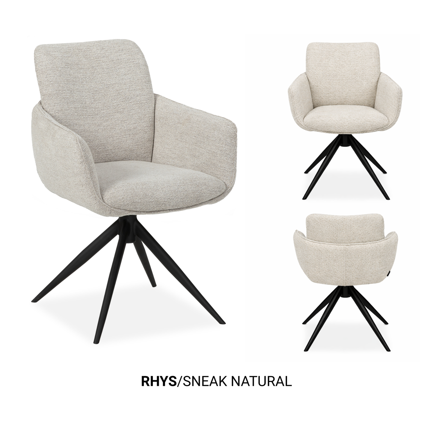 Eetkamerstoel “Rhys” | Per 2 stuks