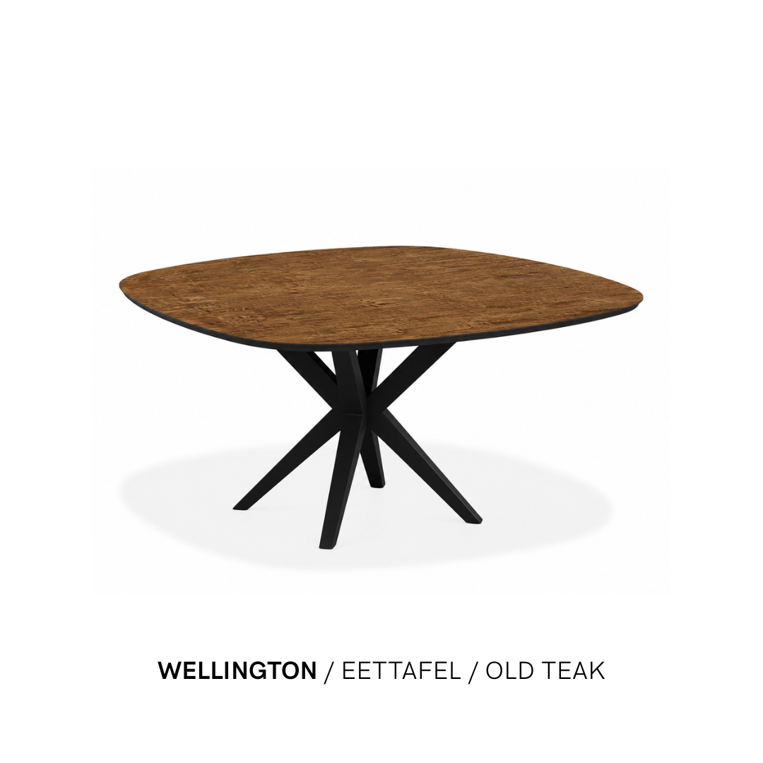 Eettafel “Wellington” | Deens Vierkant