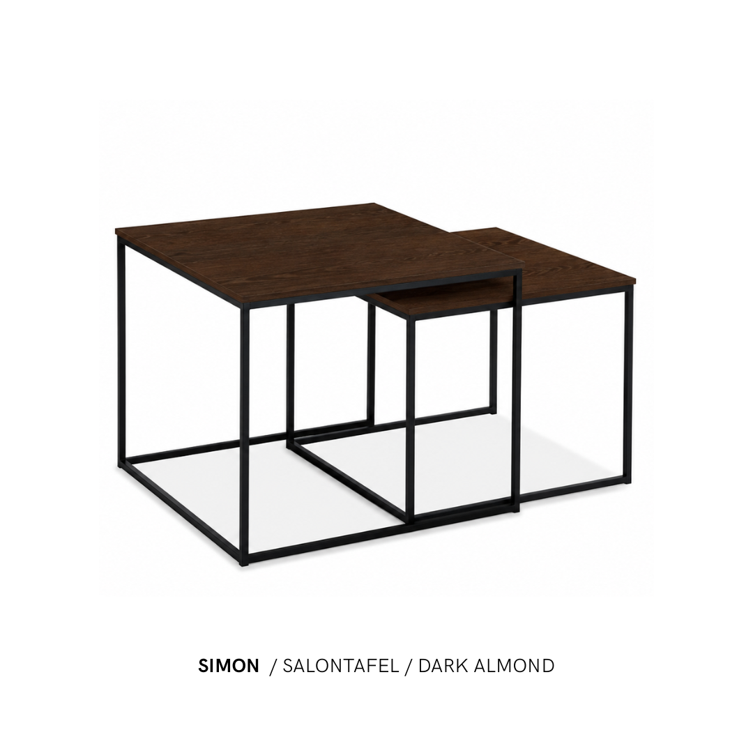 Salontafelset “Simon” | Set van 2