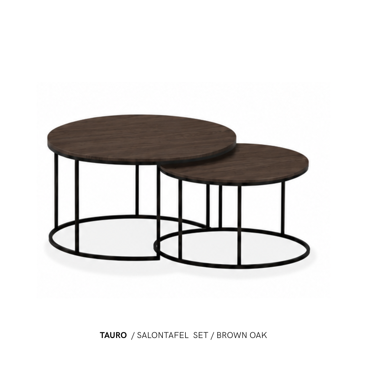 Salontafelset “Tauro” | Set van 2