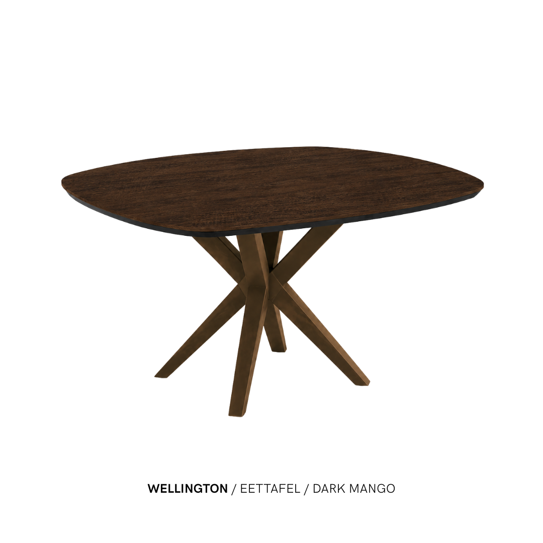 Eettafel “Wellington” | Deens Vierkant