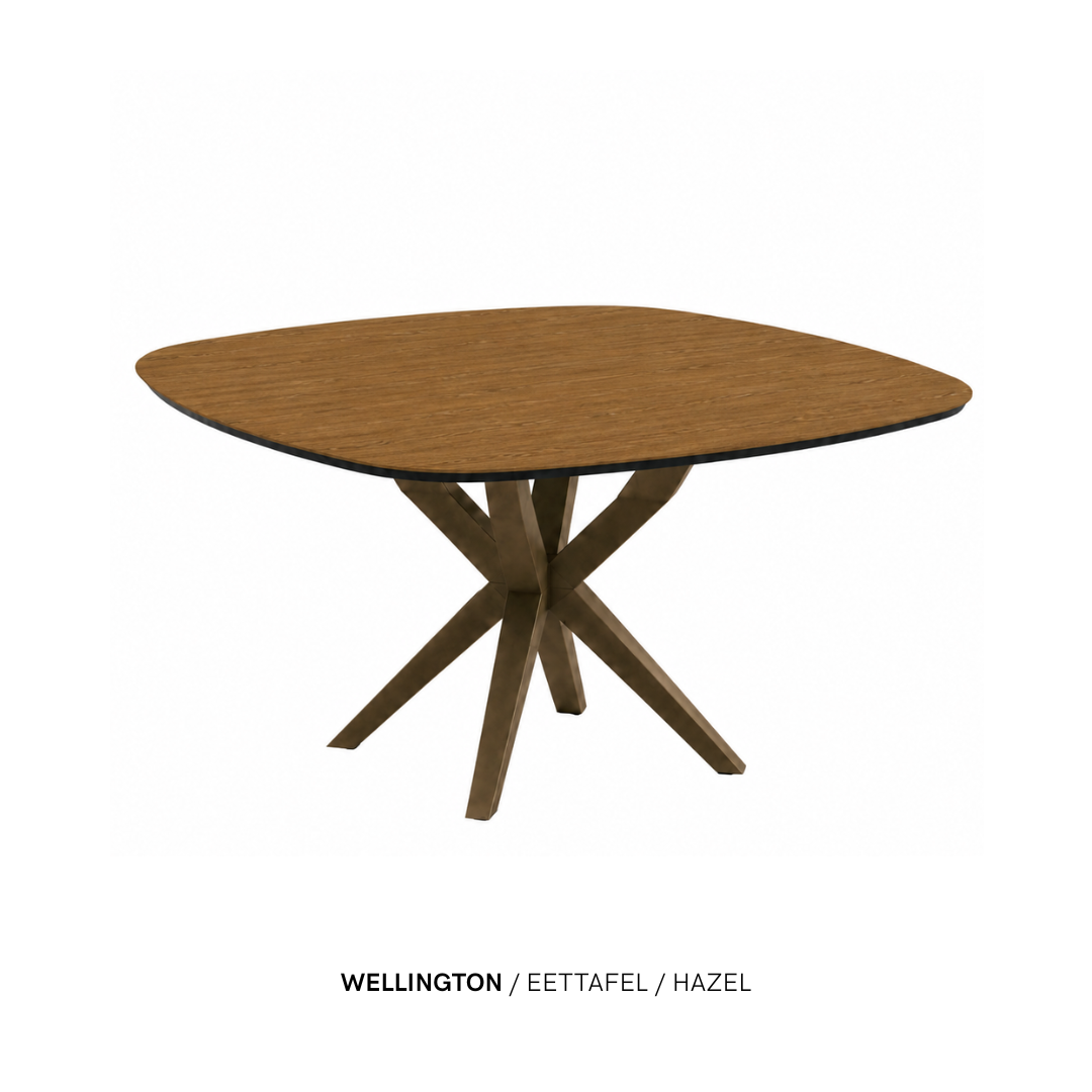 Eettafel “Wellington” | Deens Vierkant