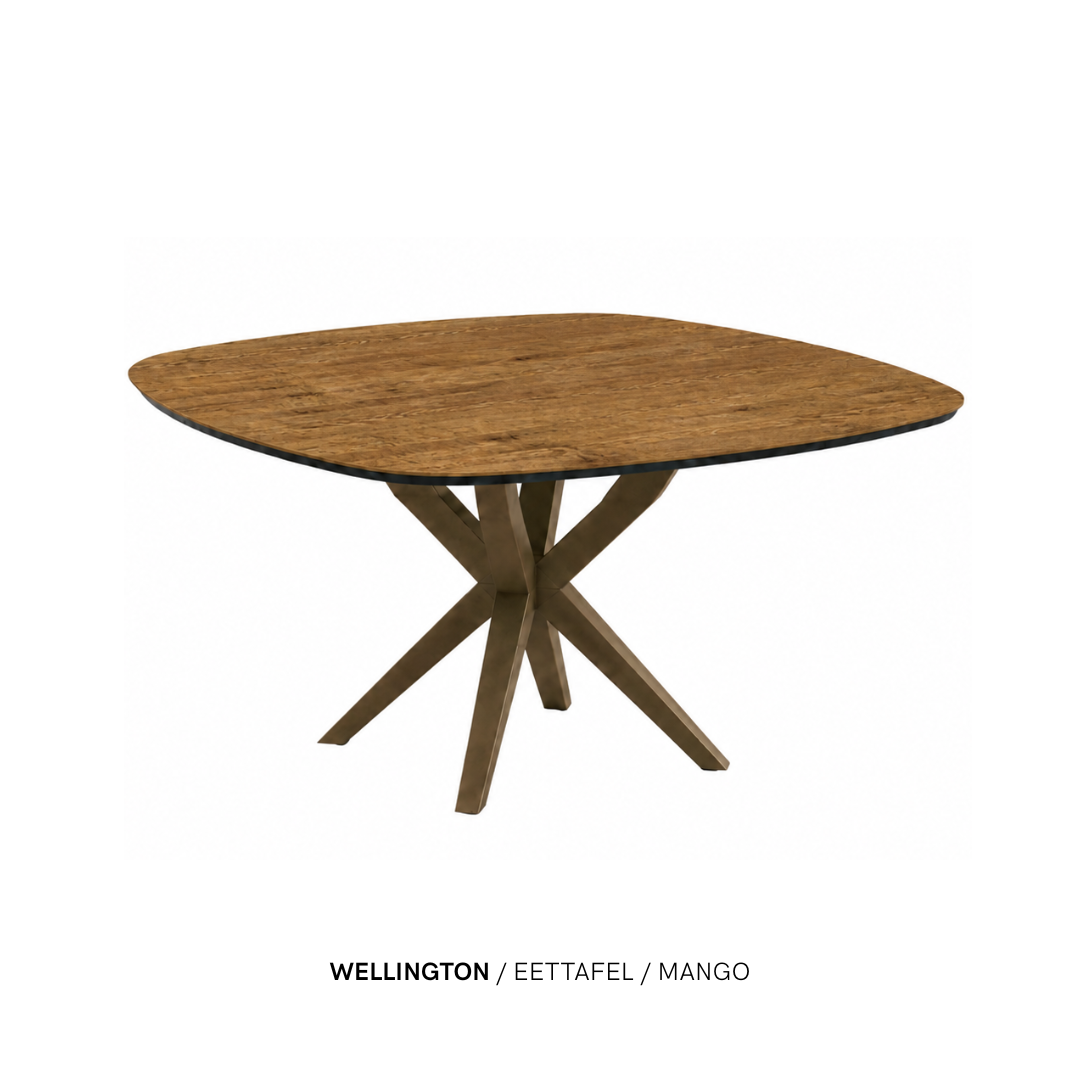 Eettafel “Wellington” | Deens Vierkant
