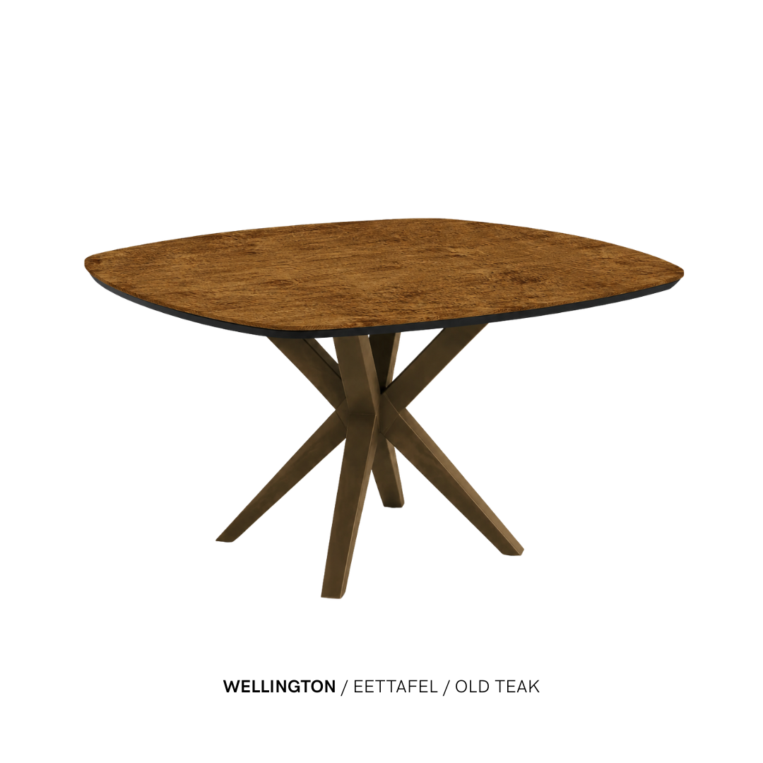 Eettafel “Wellington” | Deens Vierkant
