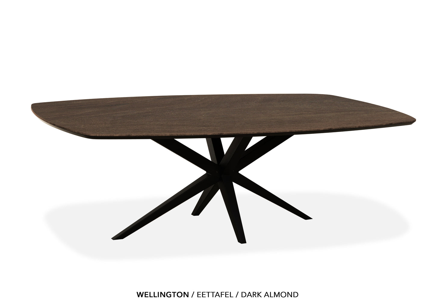 Deens ovale Lamulux eettafel "Wellington" - zeer kras bestendig!