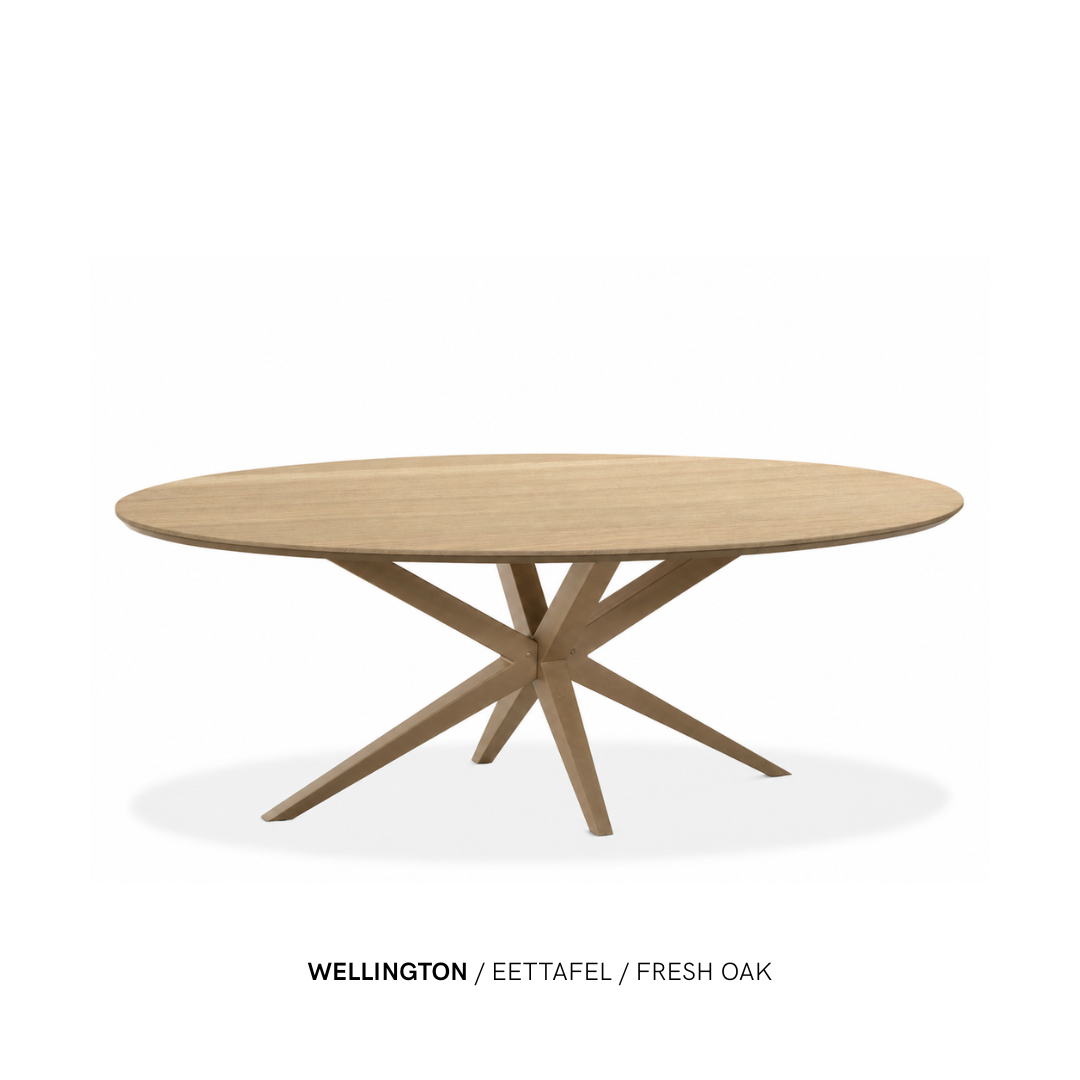 Eettafel “Wellington” | Ovaal