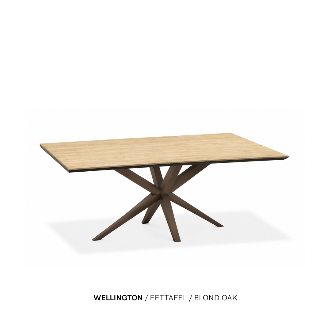 Eettafel “Wellington” | Rechthoekig