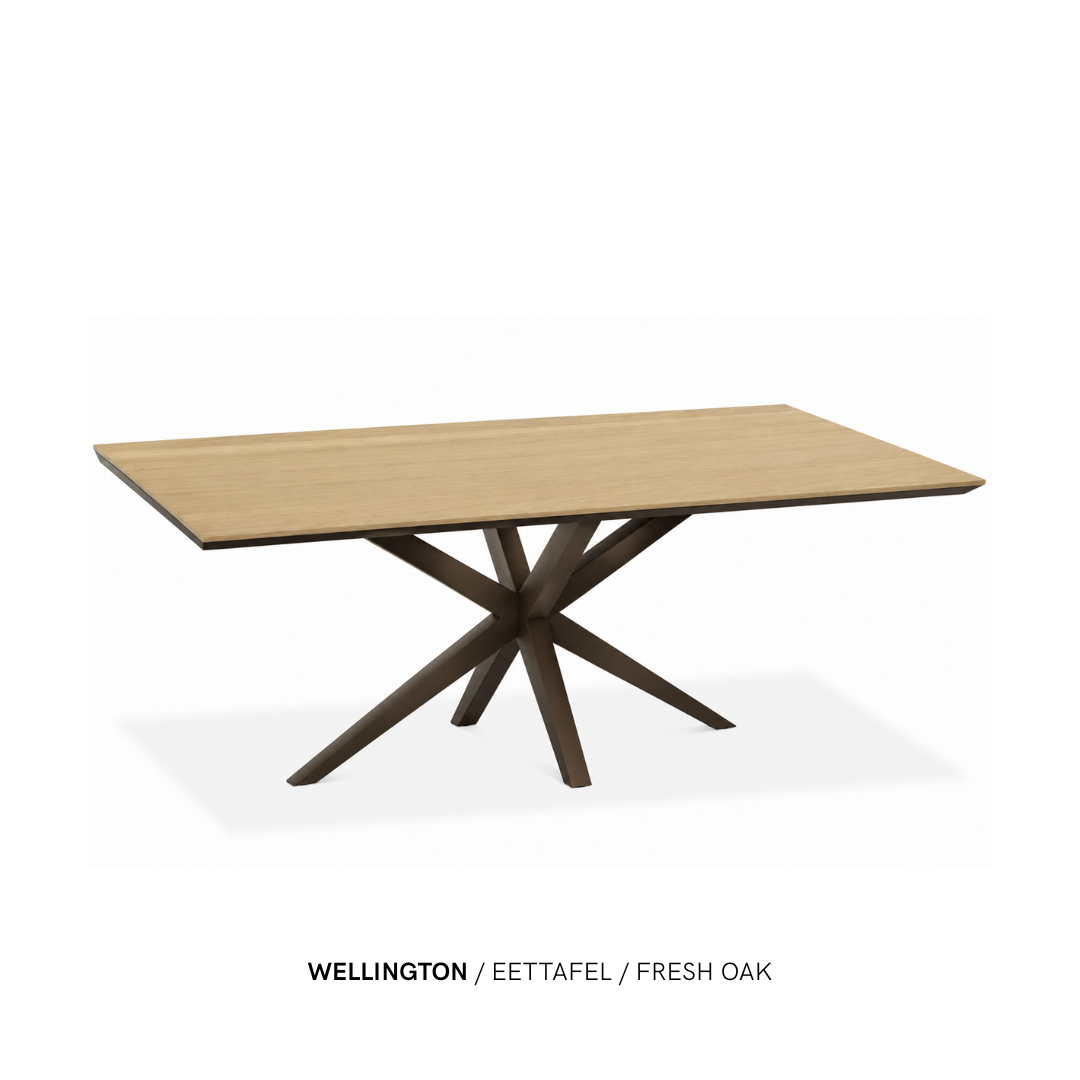 Eettafel “Wellington” | Rechthoekig