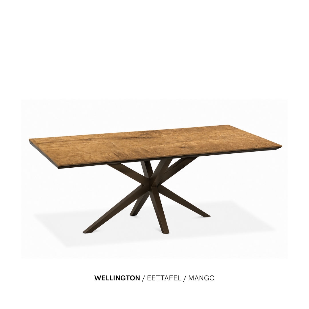 Eettafel “Wellington” | Rechthoekig