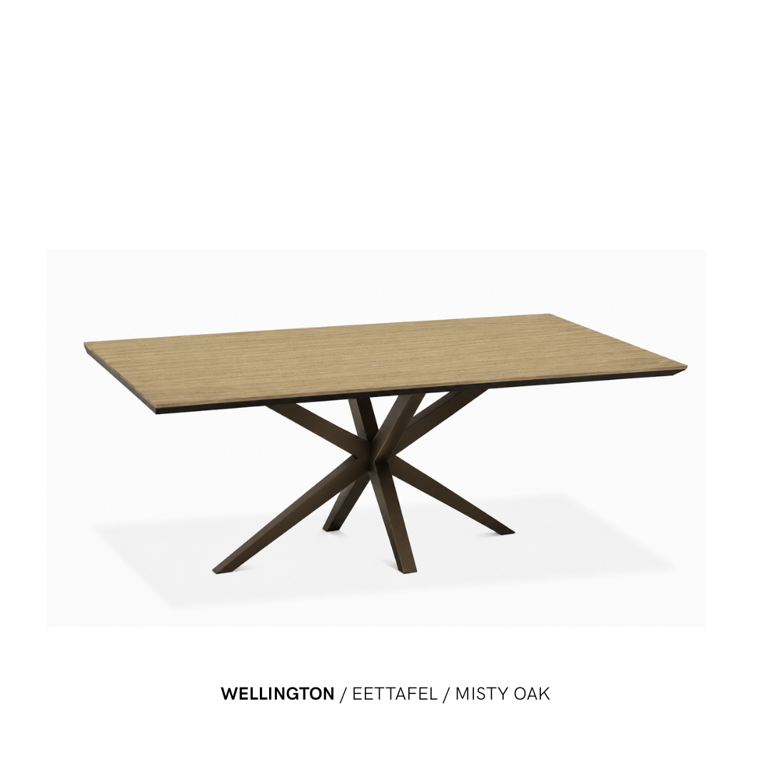 Eettafel “Wellington” | Rechthoekig