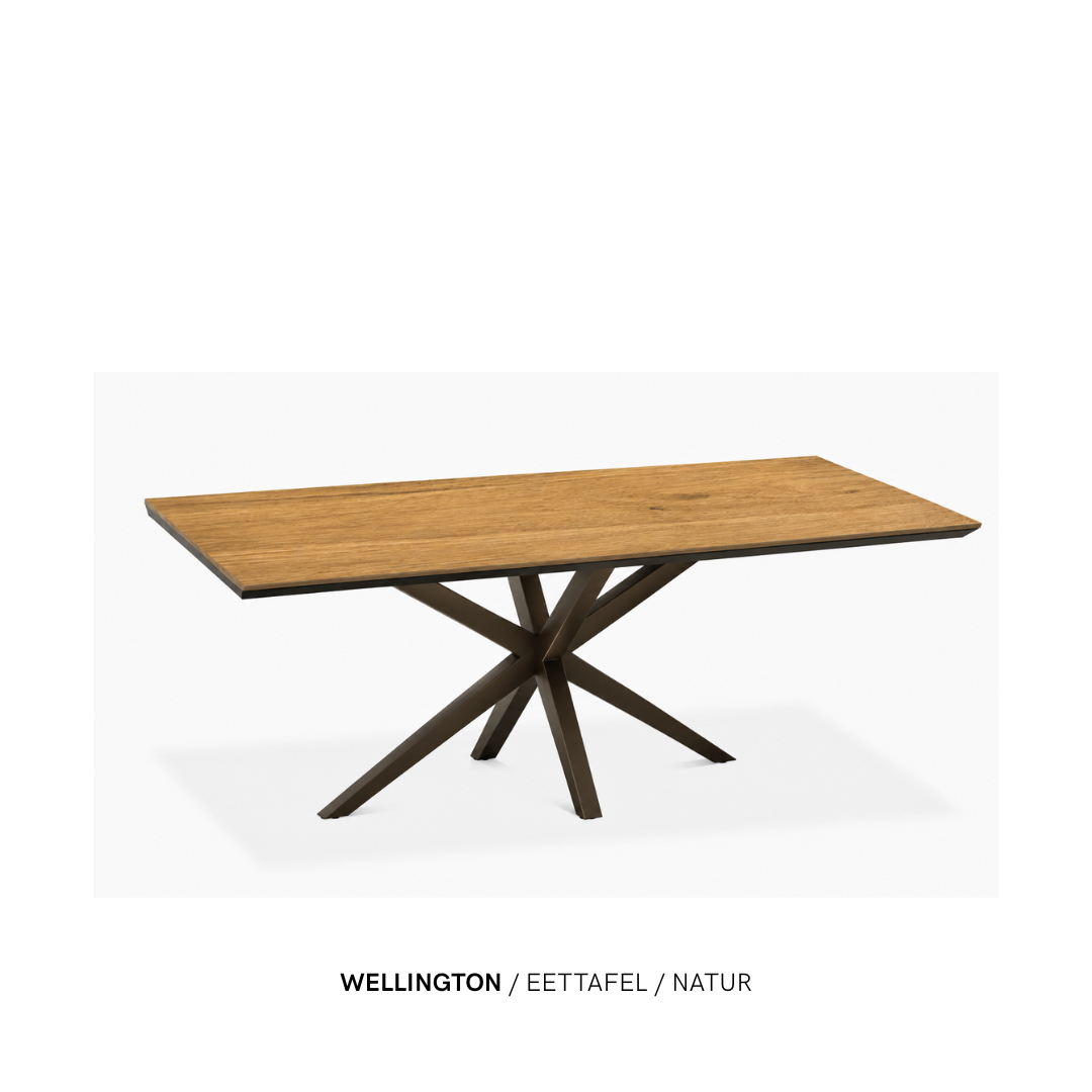 Eettafel “Wellington” | Rechthoekig