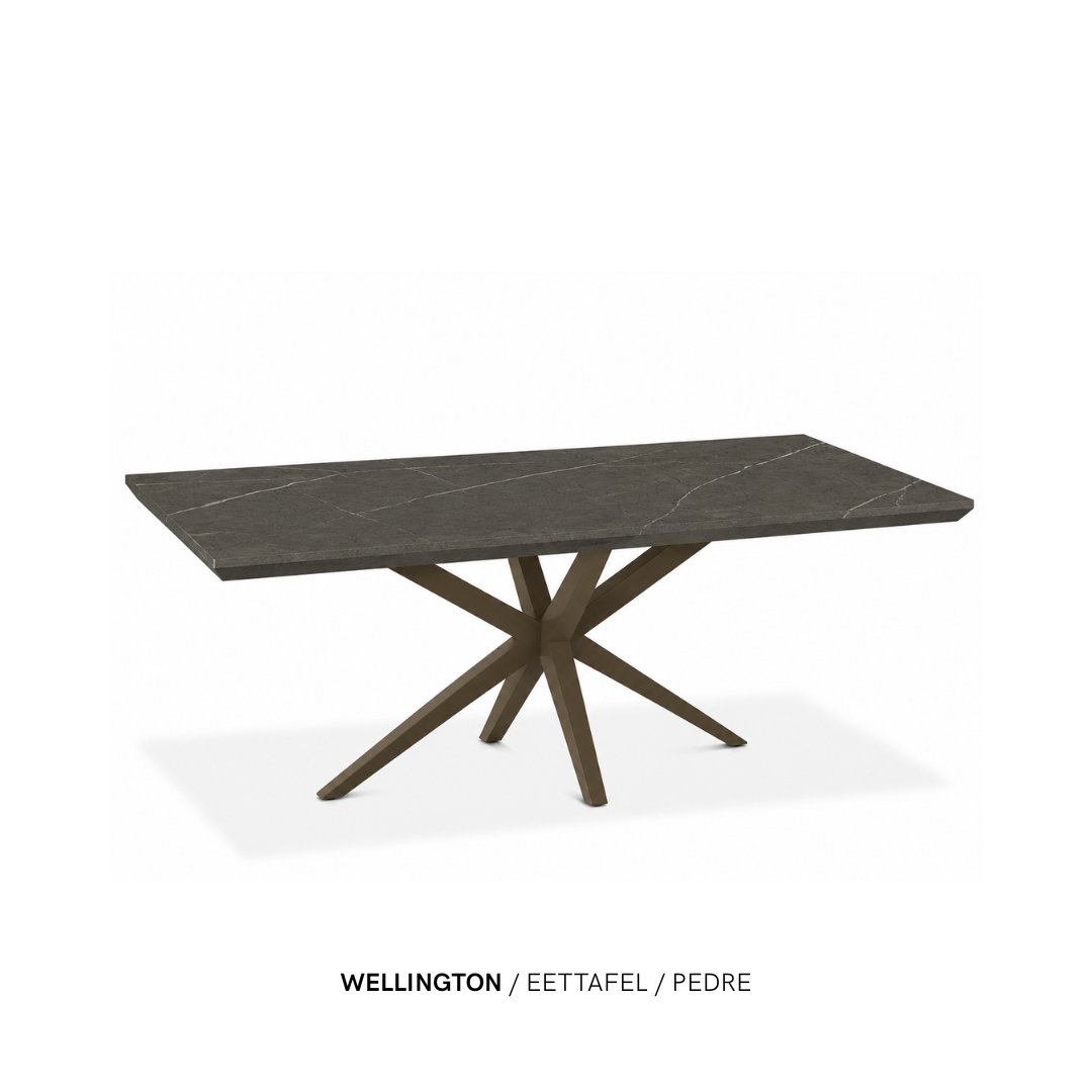Eettafel “Wellington” | Rechthoekig