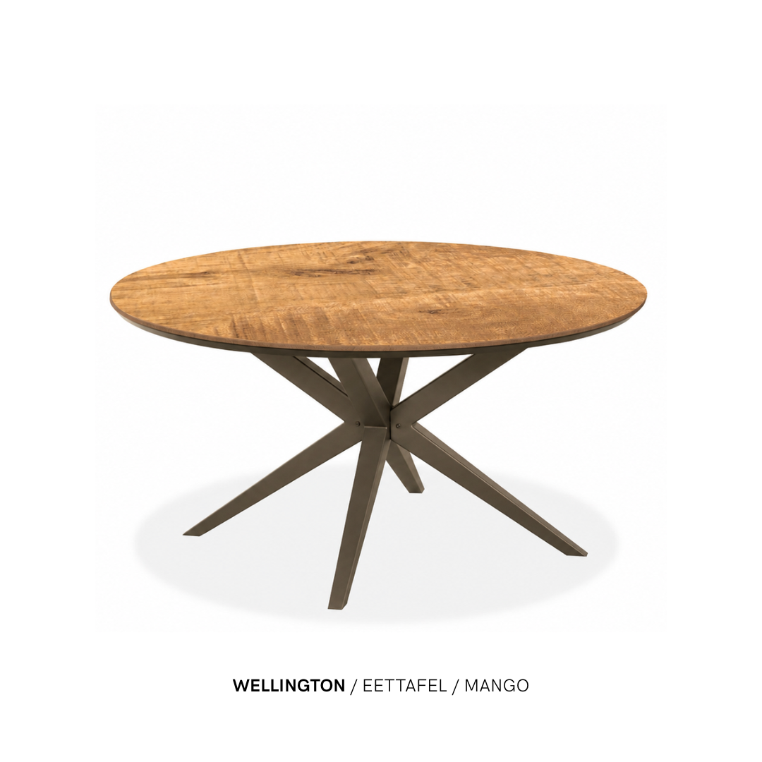 Eettafel “Wellington” | Rond