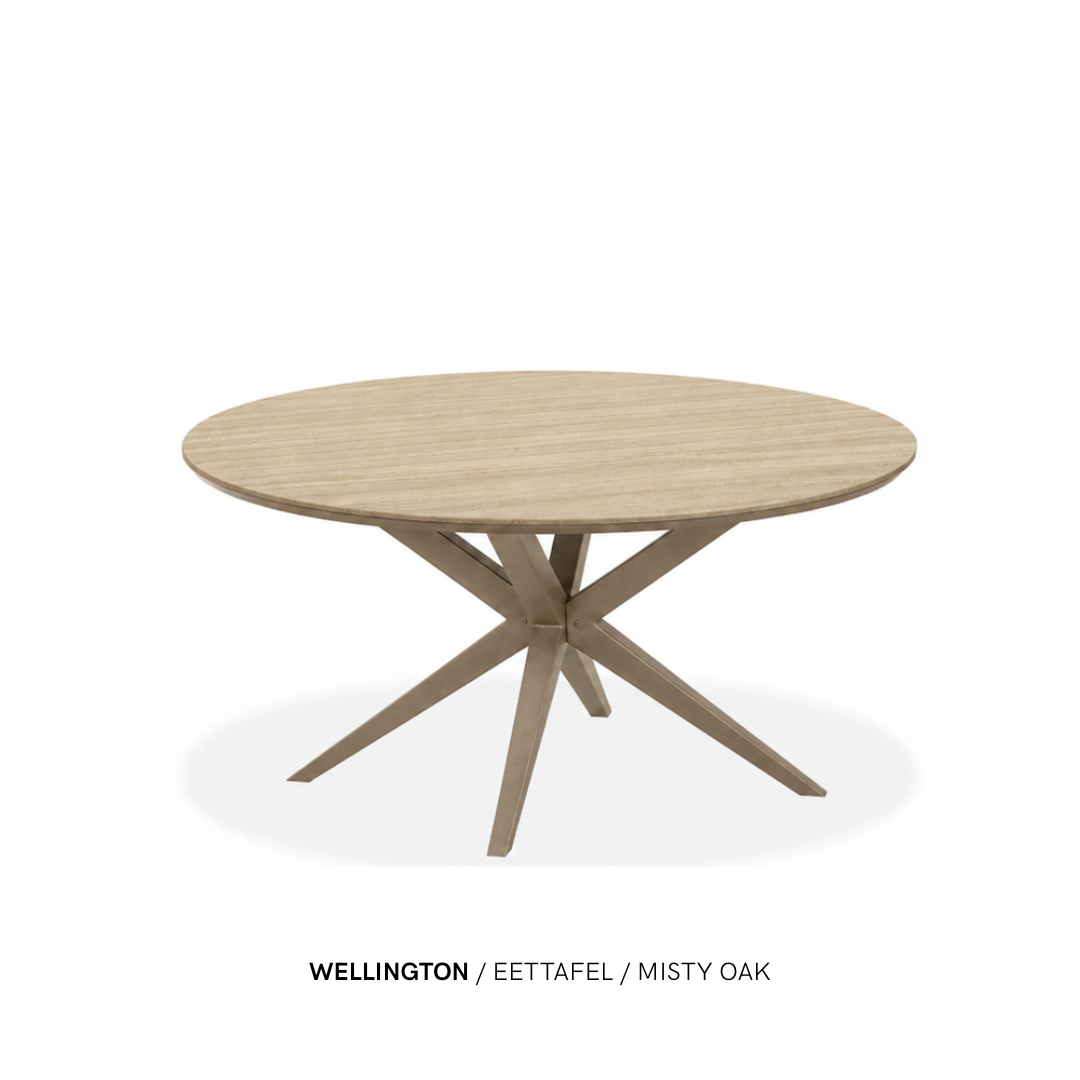 Eettafel “Wellington” | Rond
