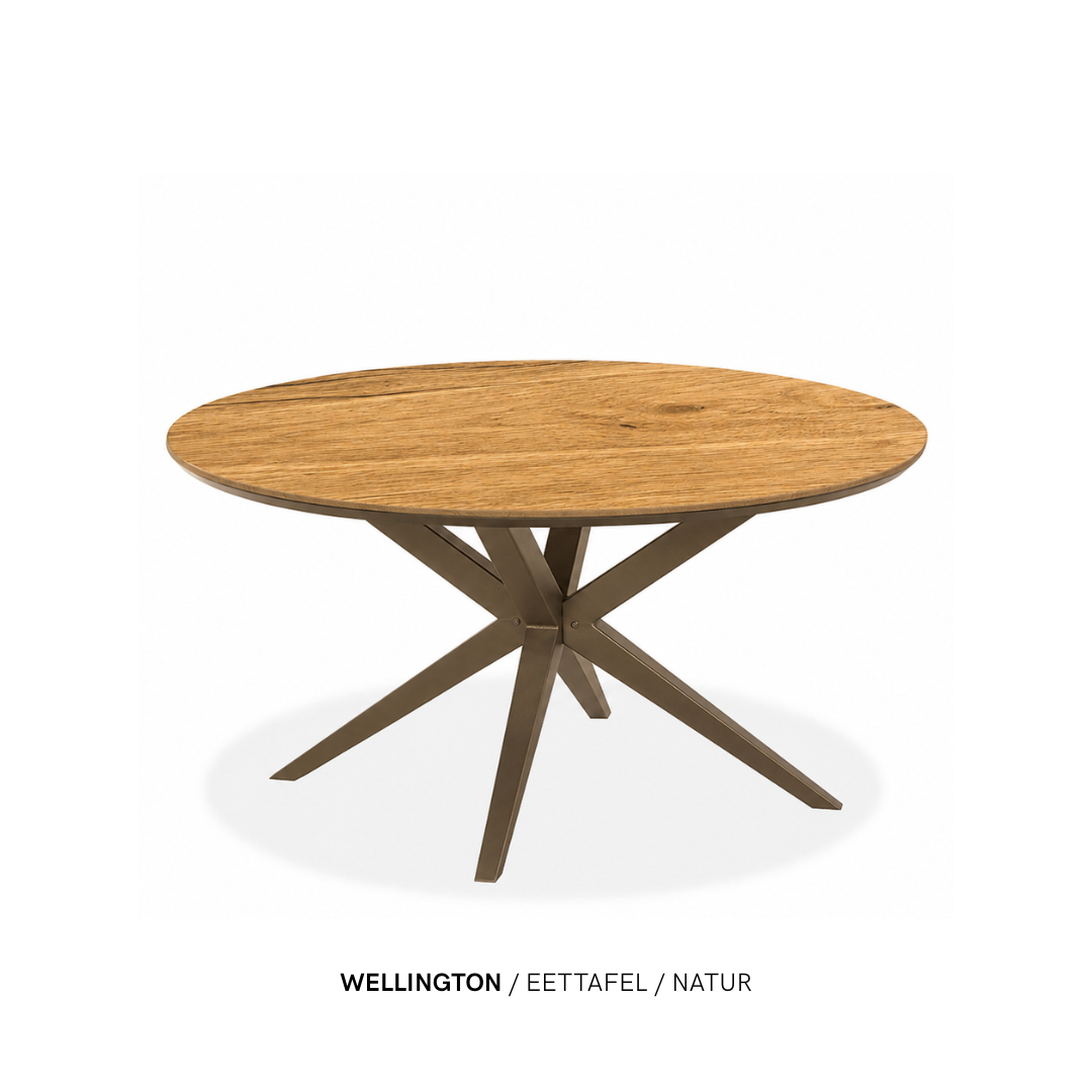 Eettafel “Wellington” | Rond