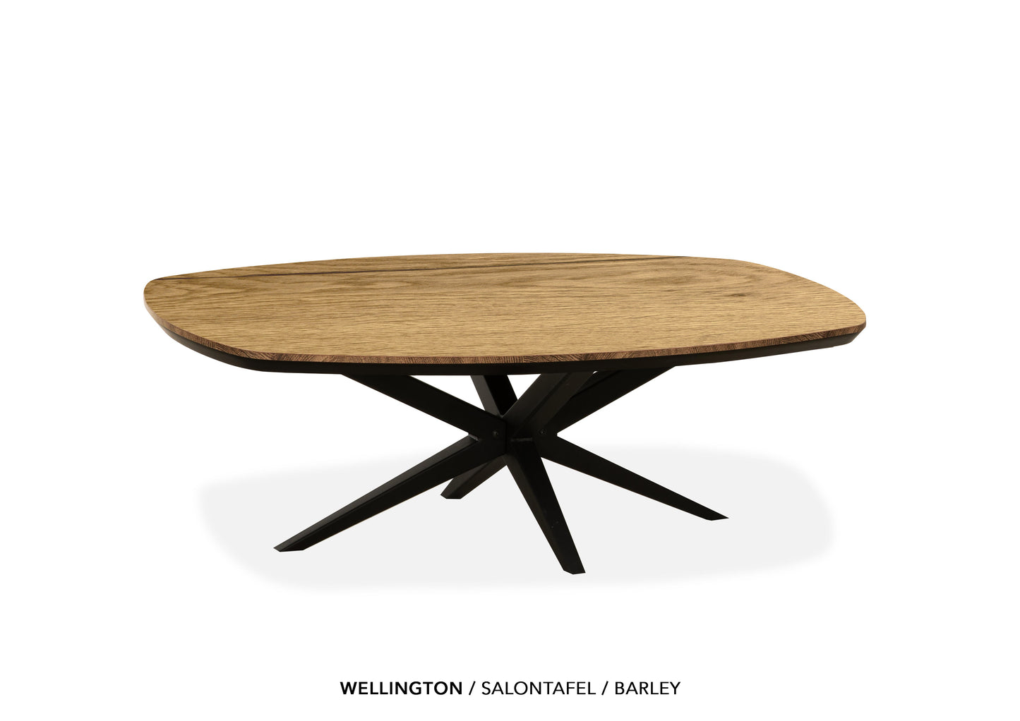 MX-sofa Lamulux salontafels "Wellington" deens ovaal - zeer kras bestendig!