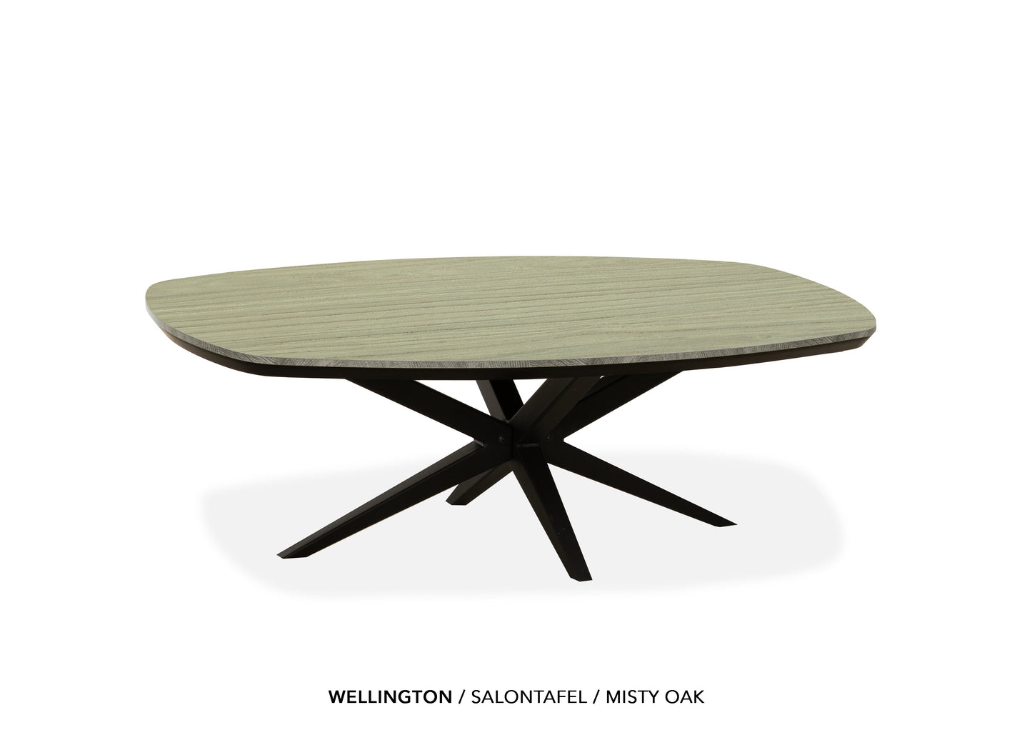 MX-sofa Lamulux salontafels "Wellington" deens ovaal - zeer kras bestendig!