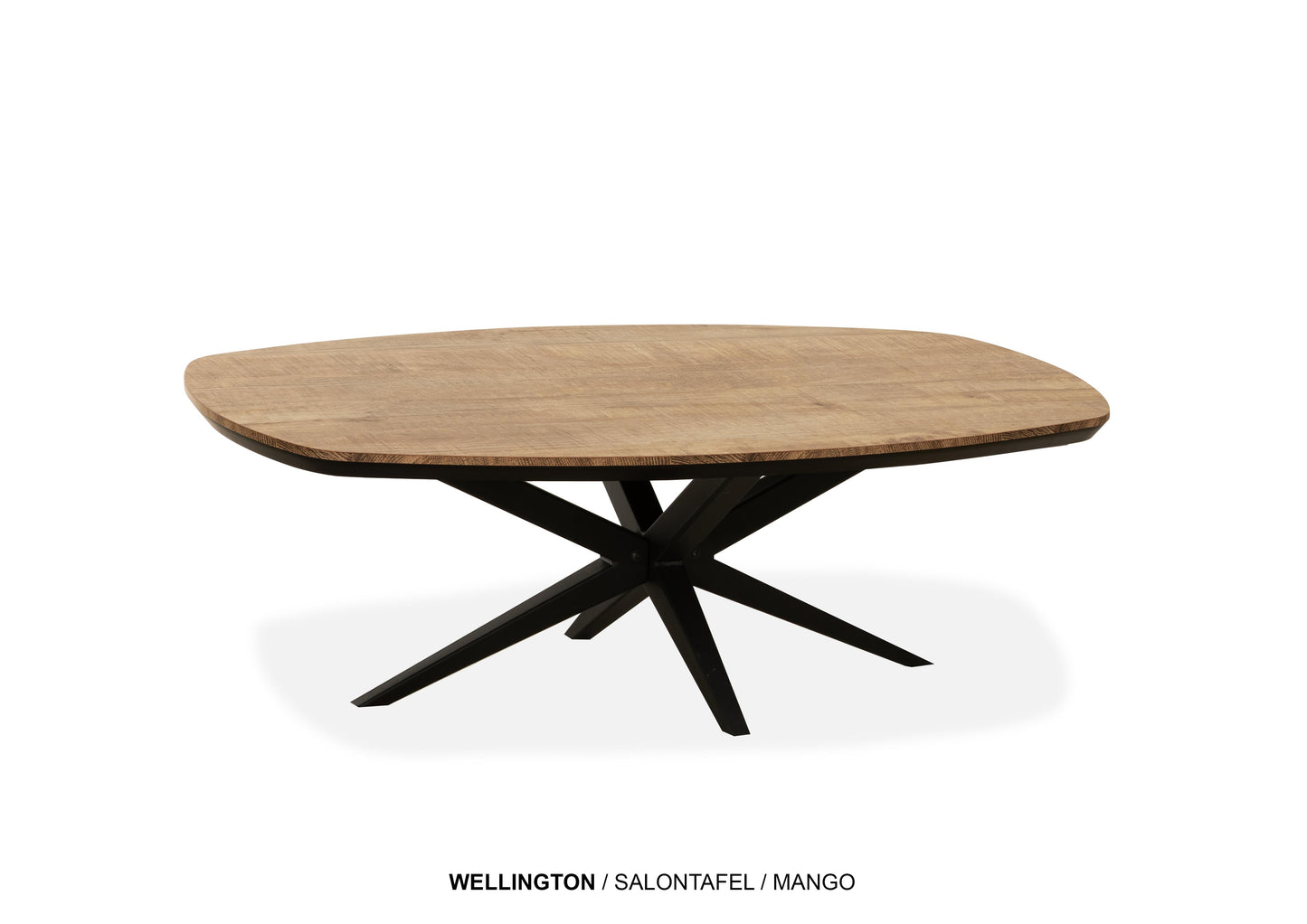 MX-sofa Lamulux salontafels "Wellington" deens ovaal - zeer kras bestendig!