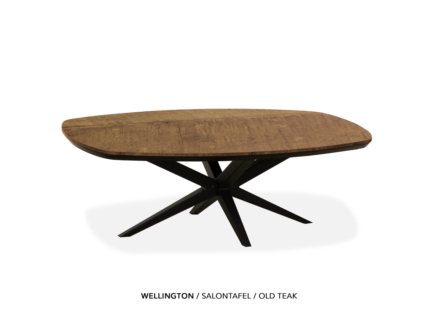 MX-sofa Lamulux salontafels "Wellington" deens ovaal - zeer kras bestendig!