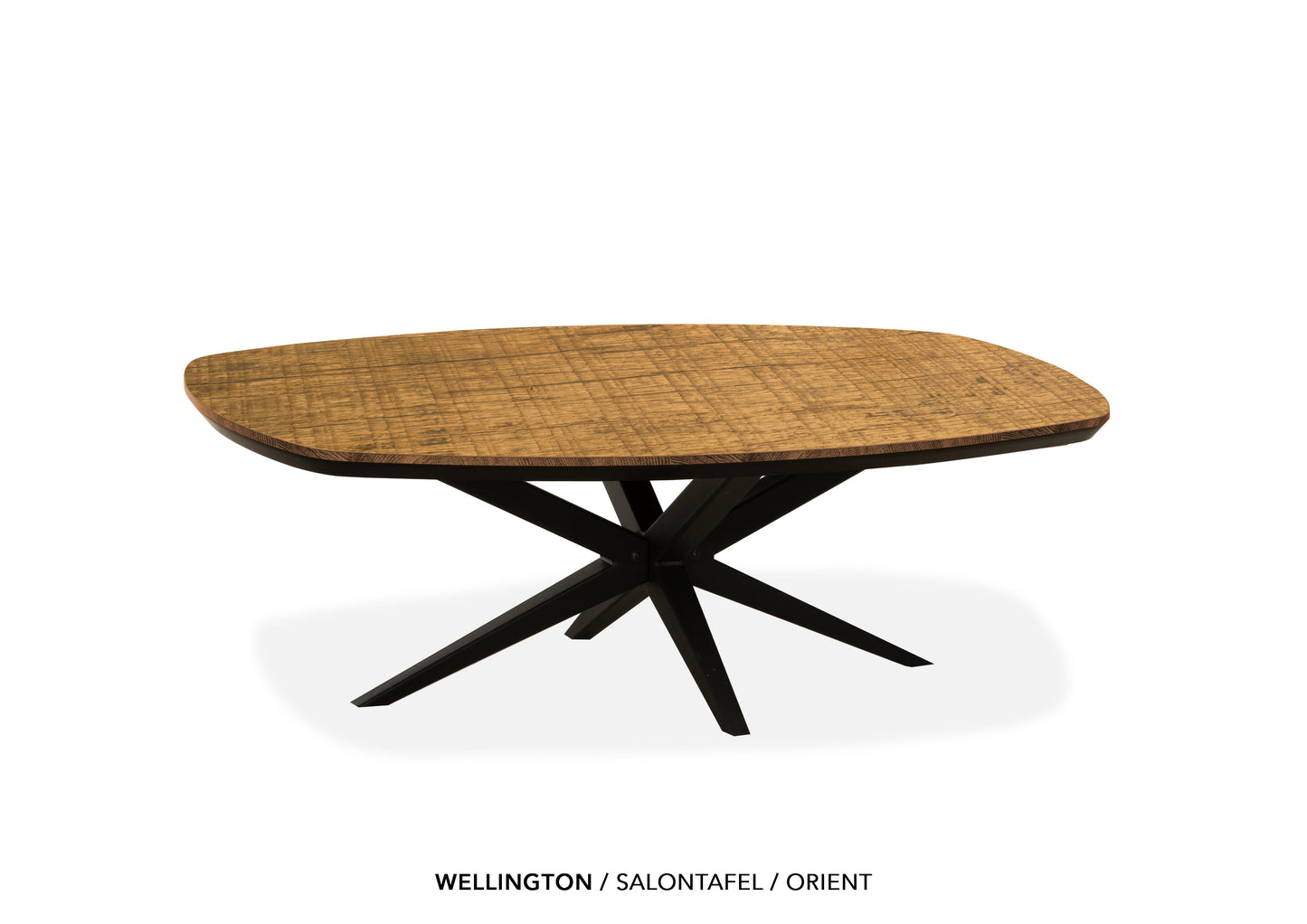 MX-sofa Lamulux salontafels "Wellington" deens ovaal - zeer kras bestendig!