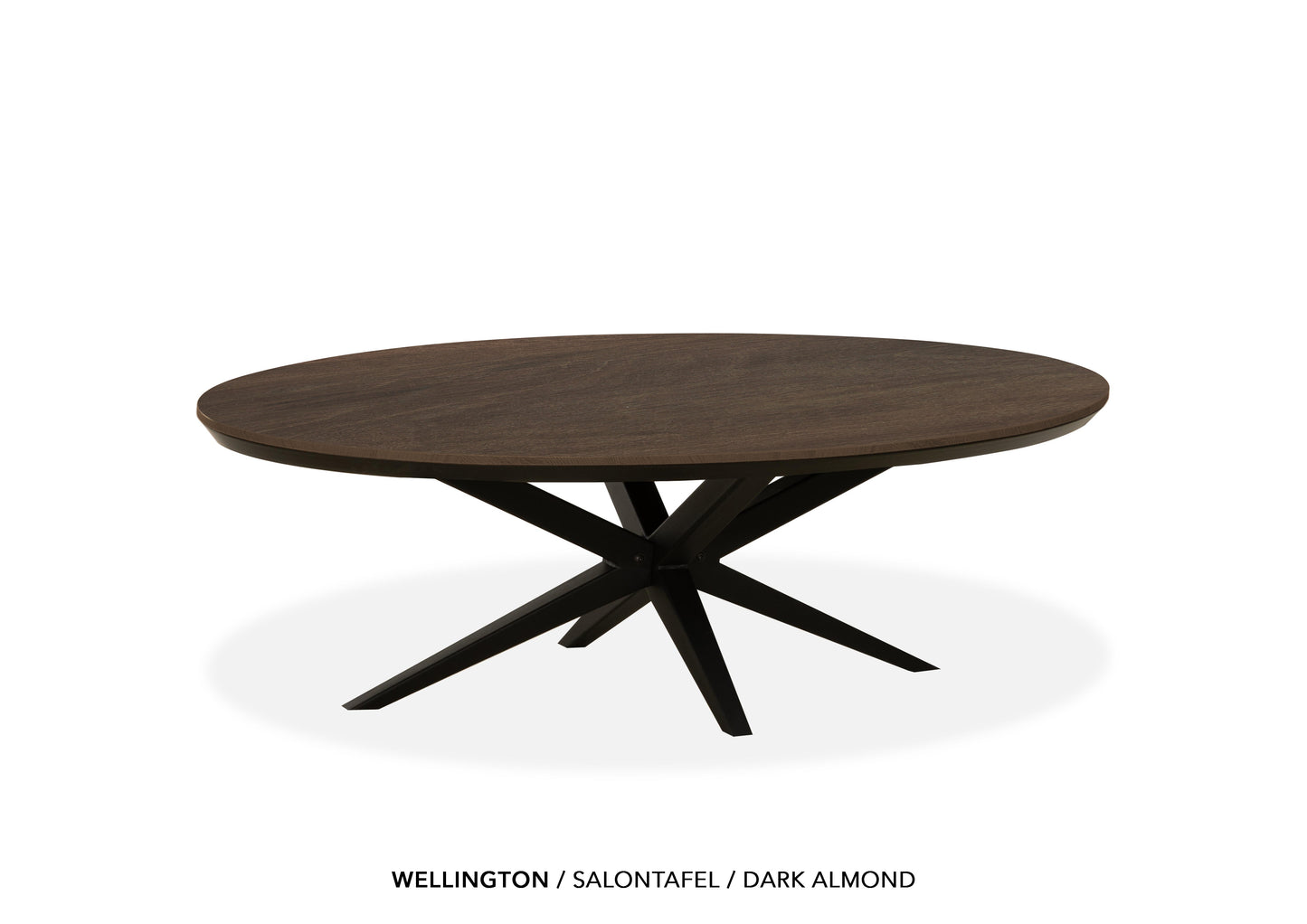 MX-sofa Lamulux salontafels "Wellington" ovaal - zeer kras bestendig!