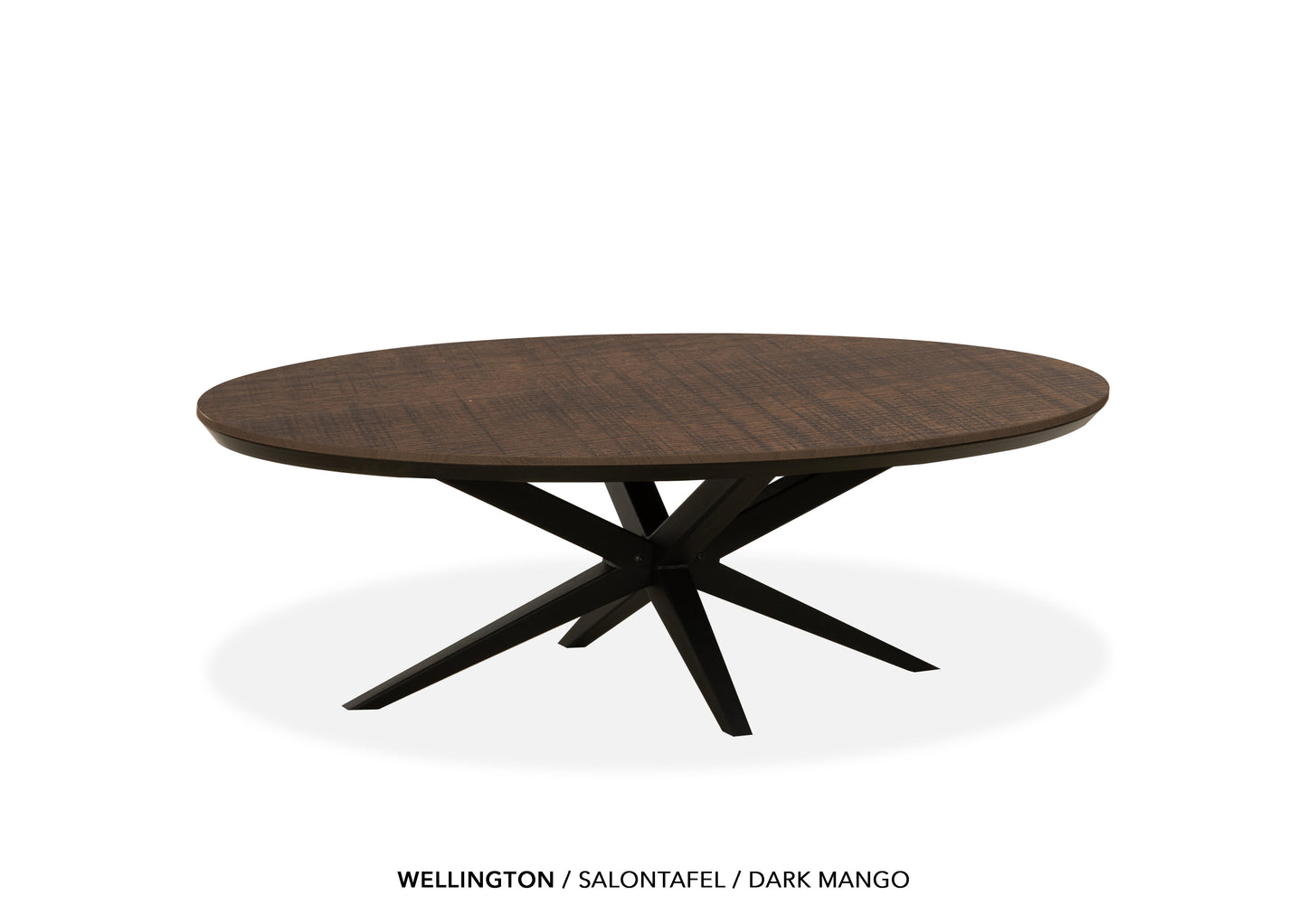 MX-sofa Lamulux salontafels "Wellington" ovaal - zeer kras bestendig!