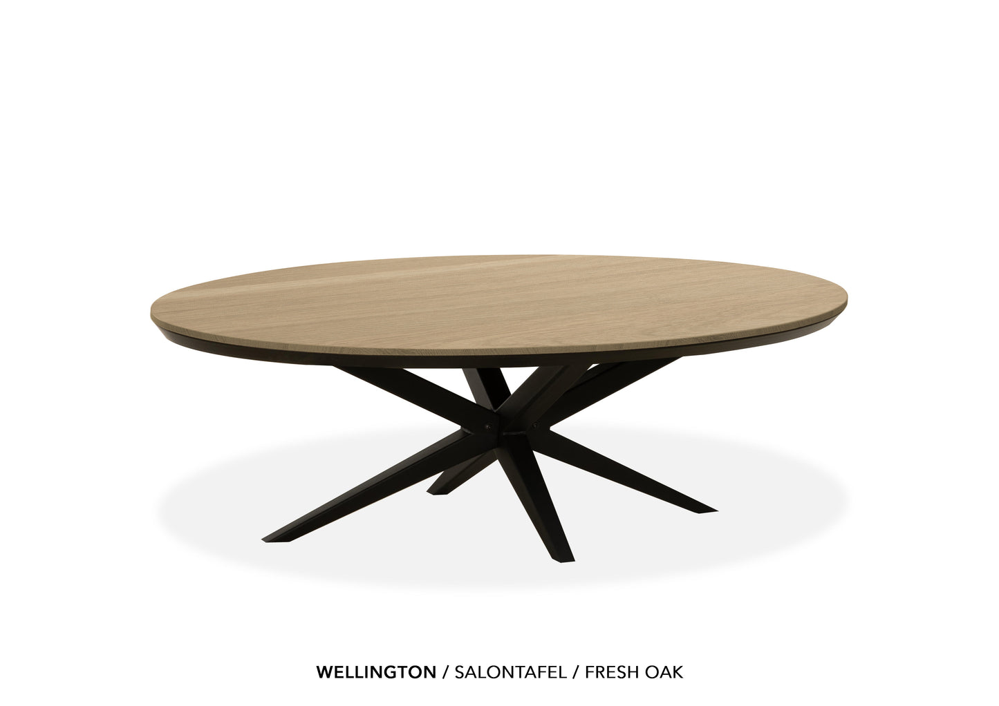 MX-sofa Lamulux salontafels "Wellington" ovaal - zeer kras bestendig!