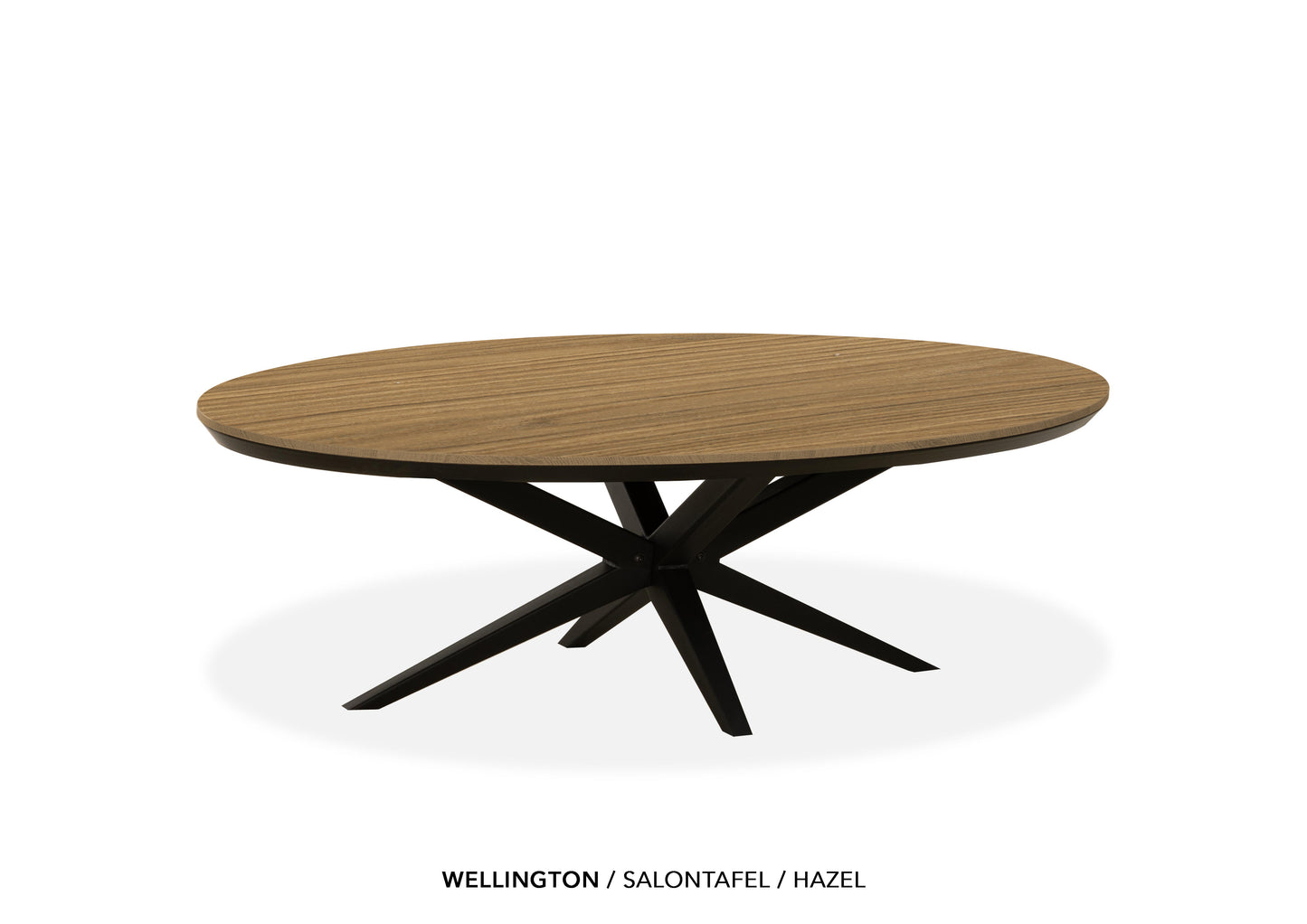 MX-sofa Lamulux salontafels "Wellington" ovaal - zeer kras bestendig!