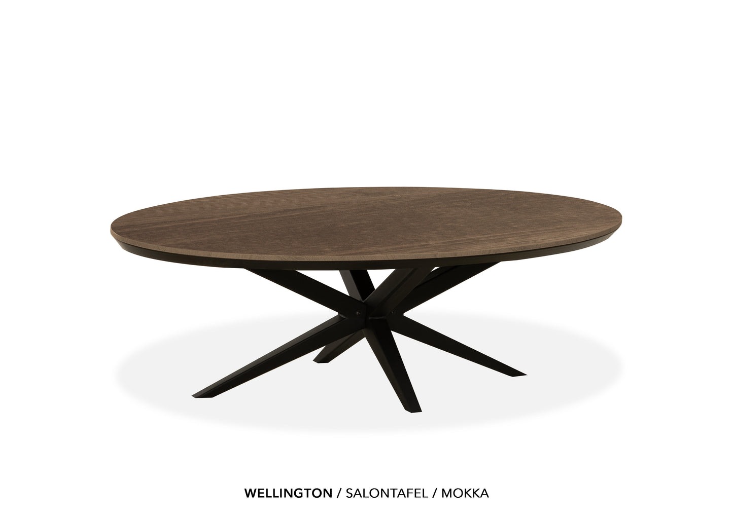 MX-sofa Lamulux salontafels "Wellington" ovaal - zeer kras bestendig!