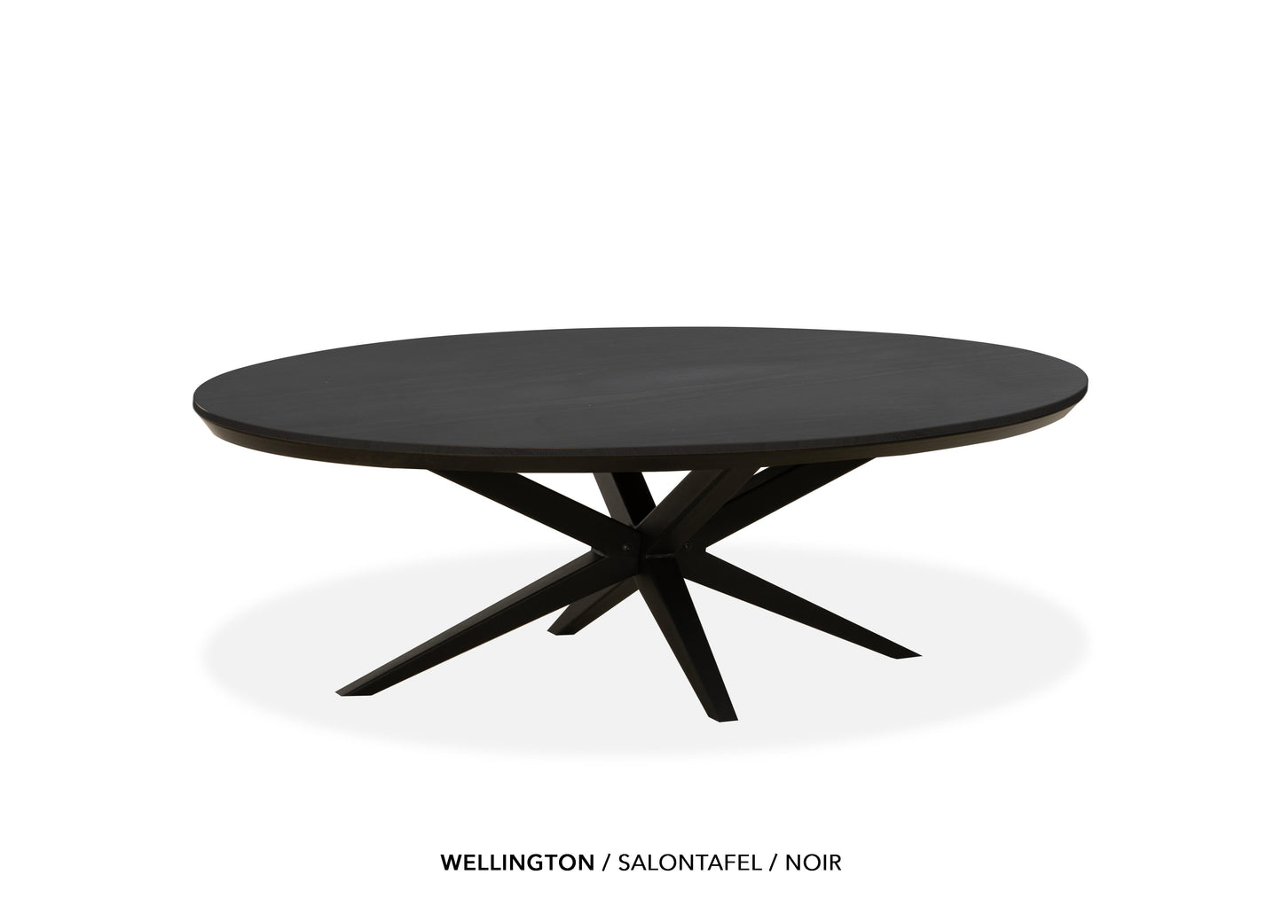 MX-sofa Lamulux salontafels "Wellington" ovaal - zeer kras bestendig!