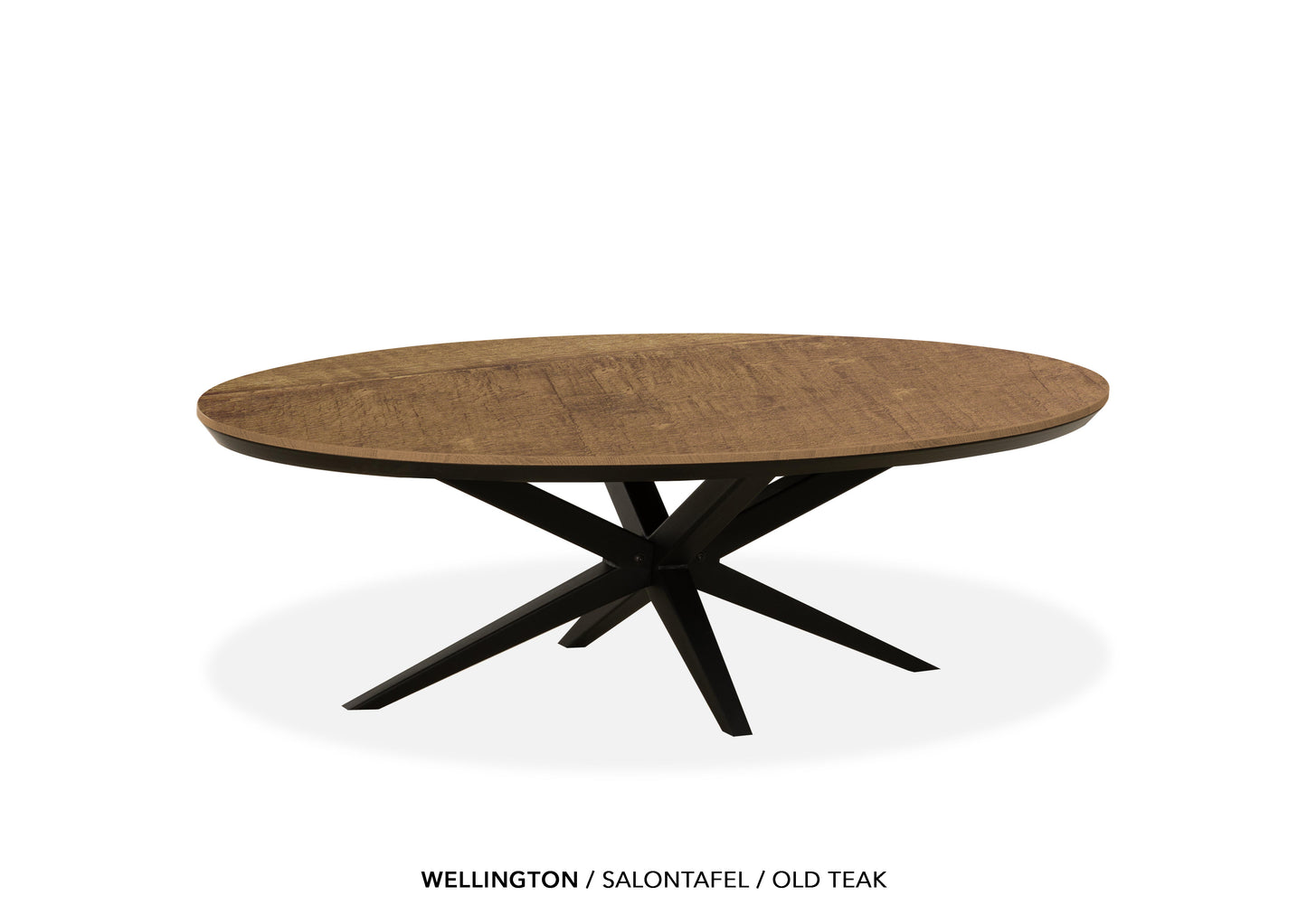 MX-sofa Lamulux salontafels "Wellington" ovaal - zeer kras bestendig!