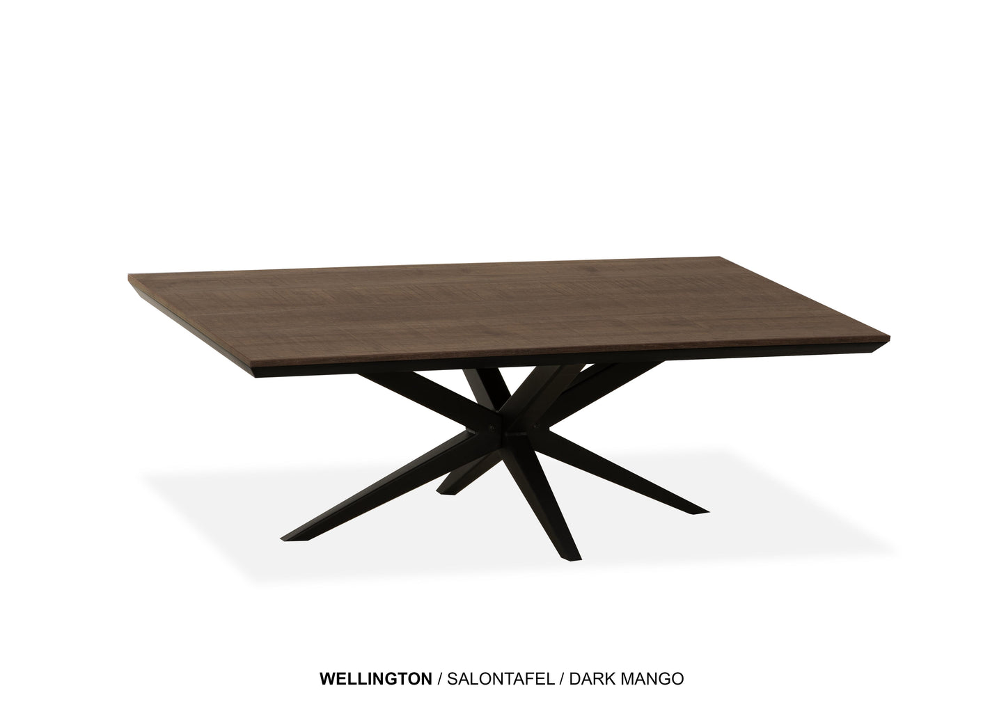 MX-sofa Lamulux salontafels "Wellington" recht - zeer kras bestendig!