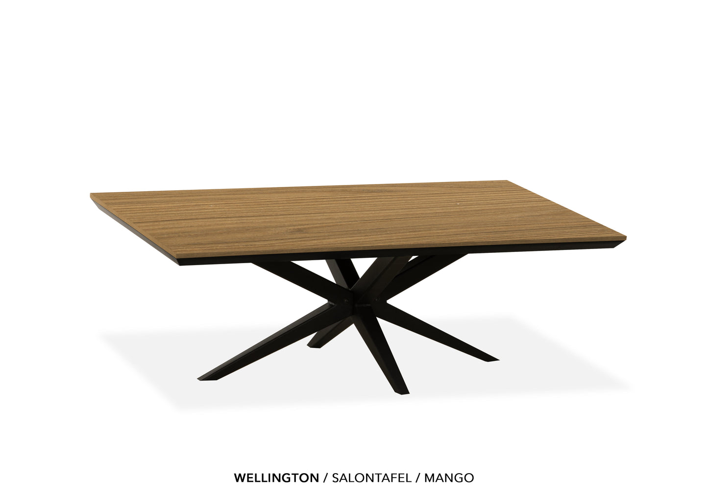 MX-sofa Lamulux salontafels "Wellington" recht - zeer kras bestendig!