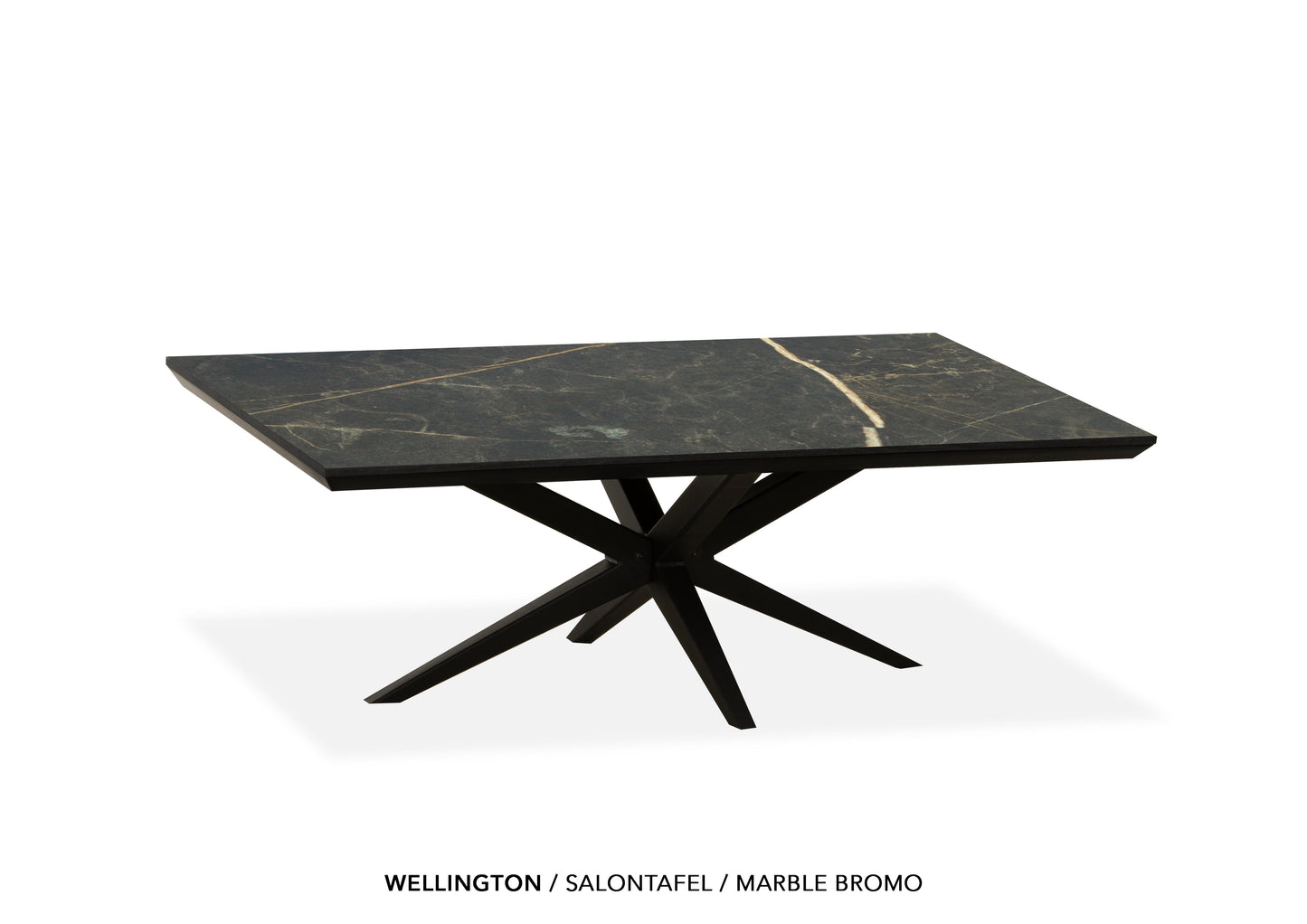 MX-sofa Lamulux salontafels "Wellington" recht - zeer kras bestendig!