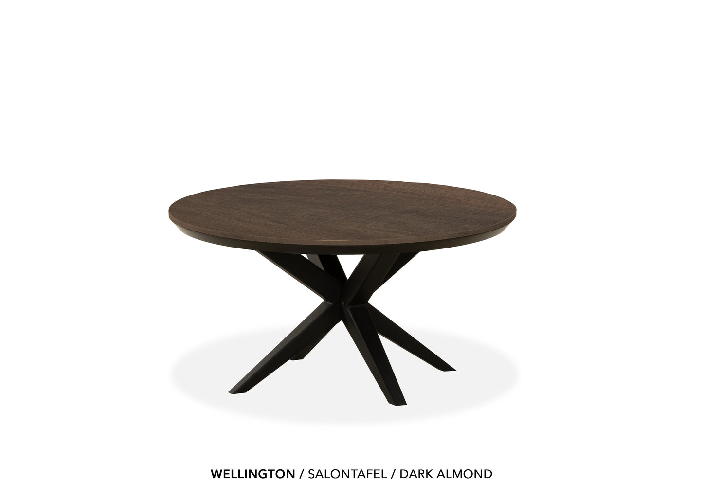 MX-sofa Lamulux salontafels "Wellington" rond - zeer kras bestendig!
