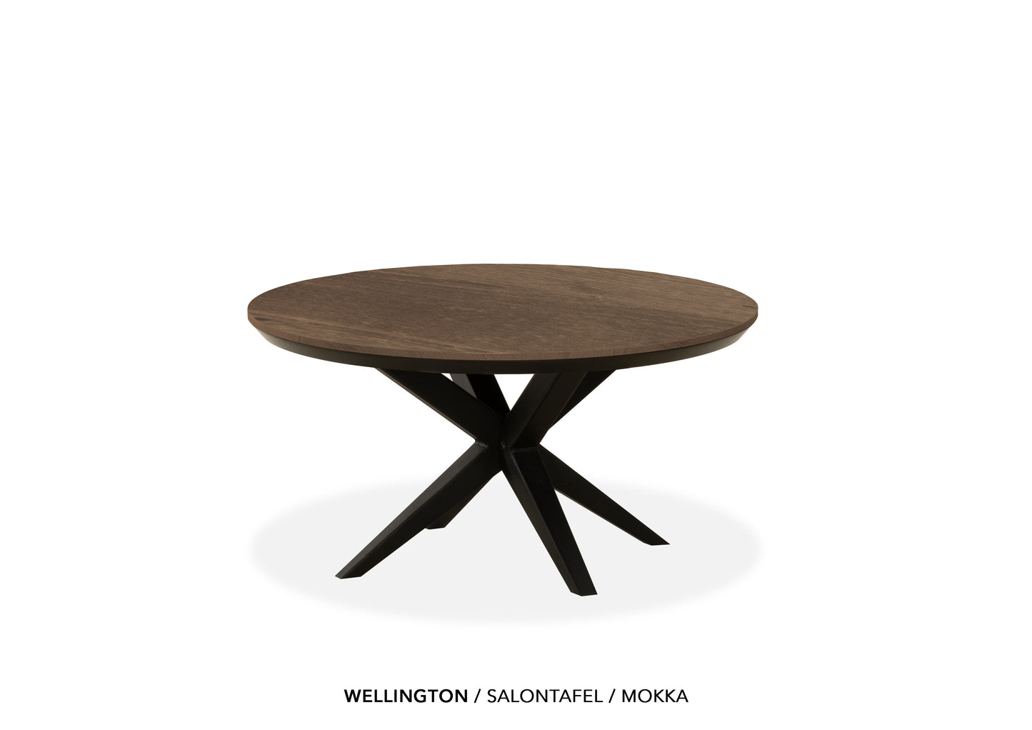 MX-sofa Lamulux salontafels "Wellington" rond - zeer kras bestendig!
