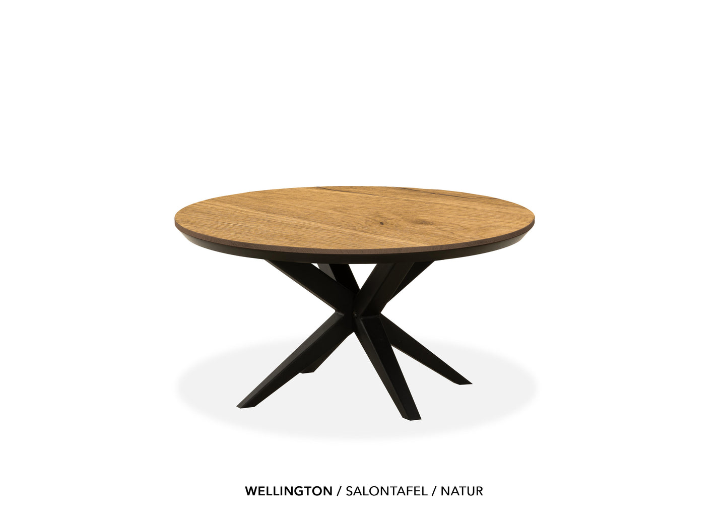 MX-sofa Lamulux salontafels "Wellington" rond - zeer kras bestendig!