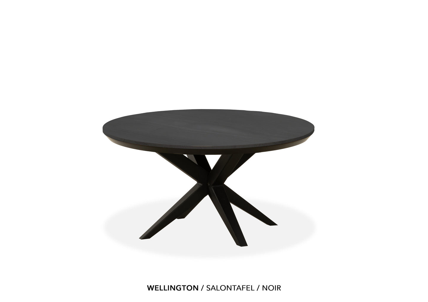 MX-sofa Lamulux salontafels "Wellington" rond - zeer kras bestendig!