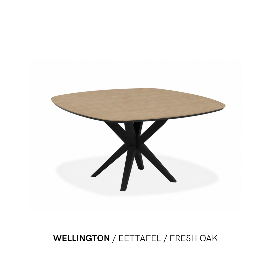 Eettafel “Wellington” | Deens Vierkant
